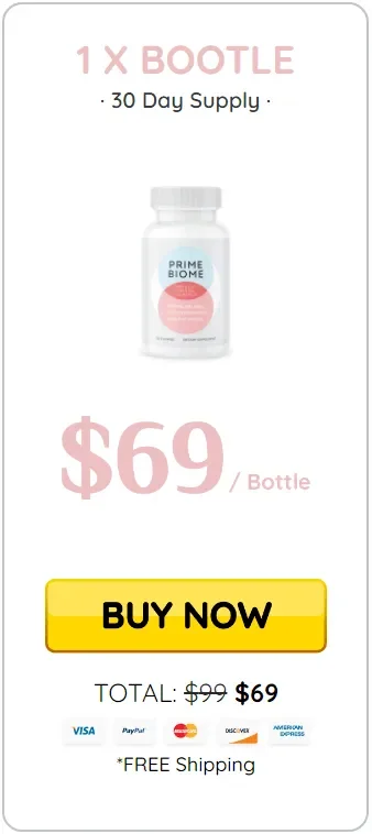 primebiome Buy 1 Bottle