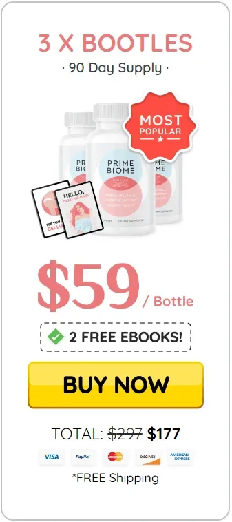 primebiome Buy 3 Bottles